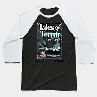 TALES OF TERROR (BORIS KARLOFF) by Various Authors Baseball T-Shirt